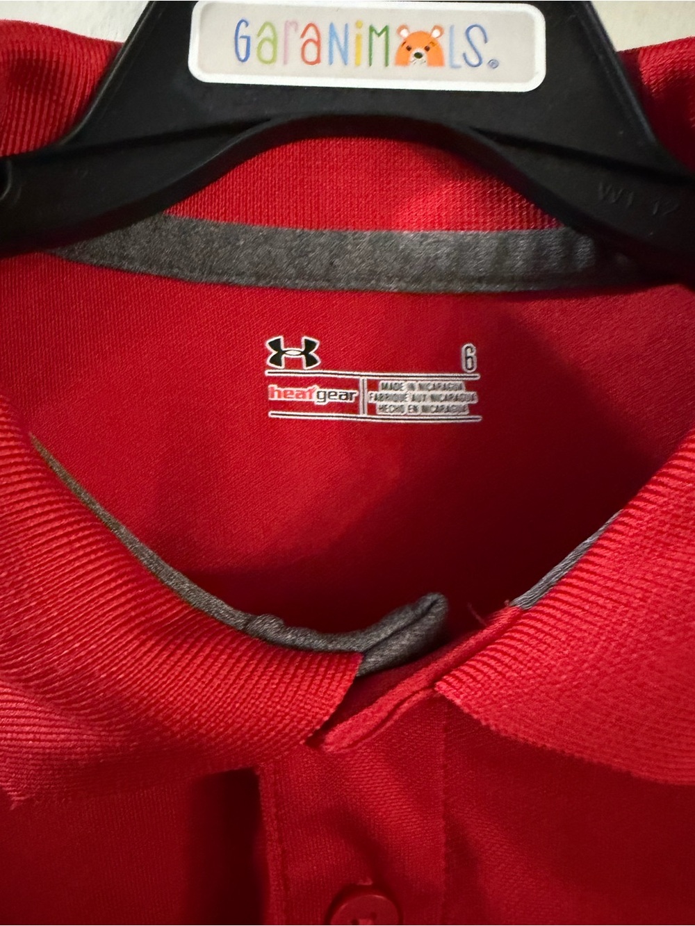 Under Armour Size 6 Athletic Polo - Picture 3 of 6